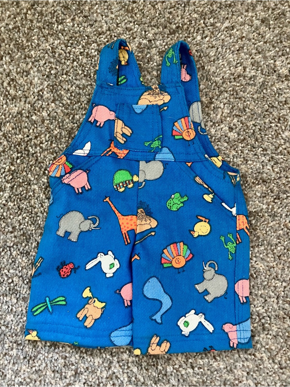 18 Inch Doll Handmade Animal Overalls